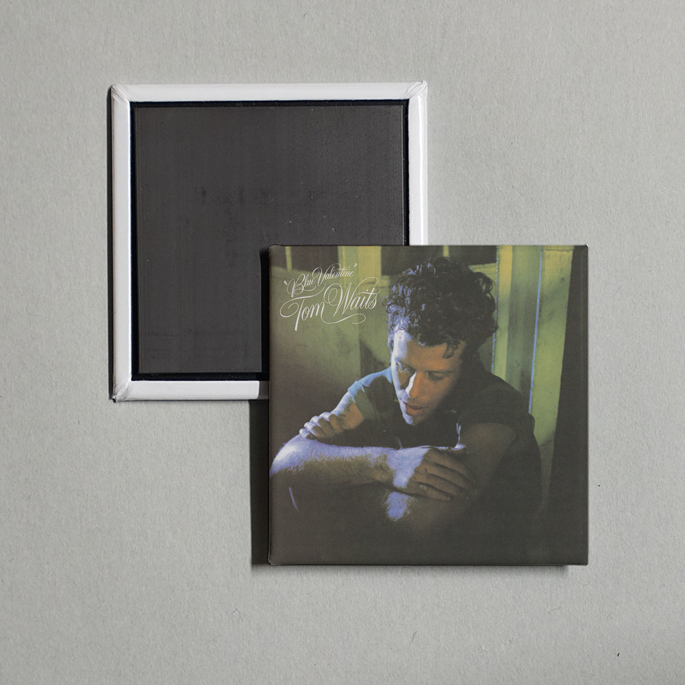Tom Waits - Blue Valentine (Remastered) Album Cover Fridge Magnet