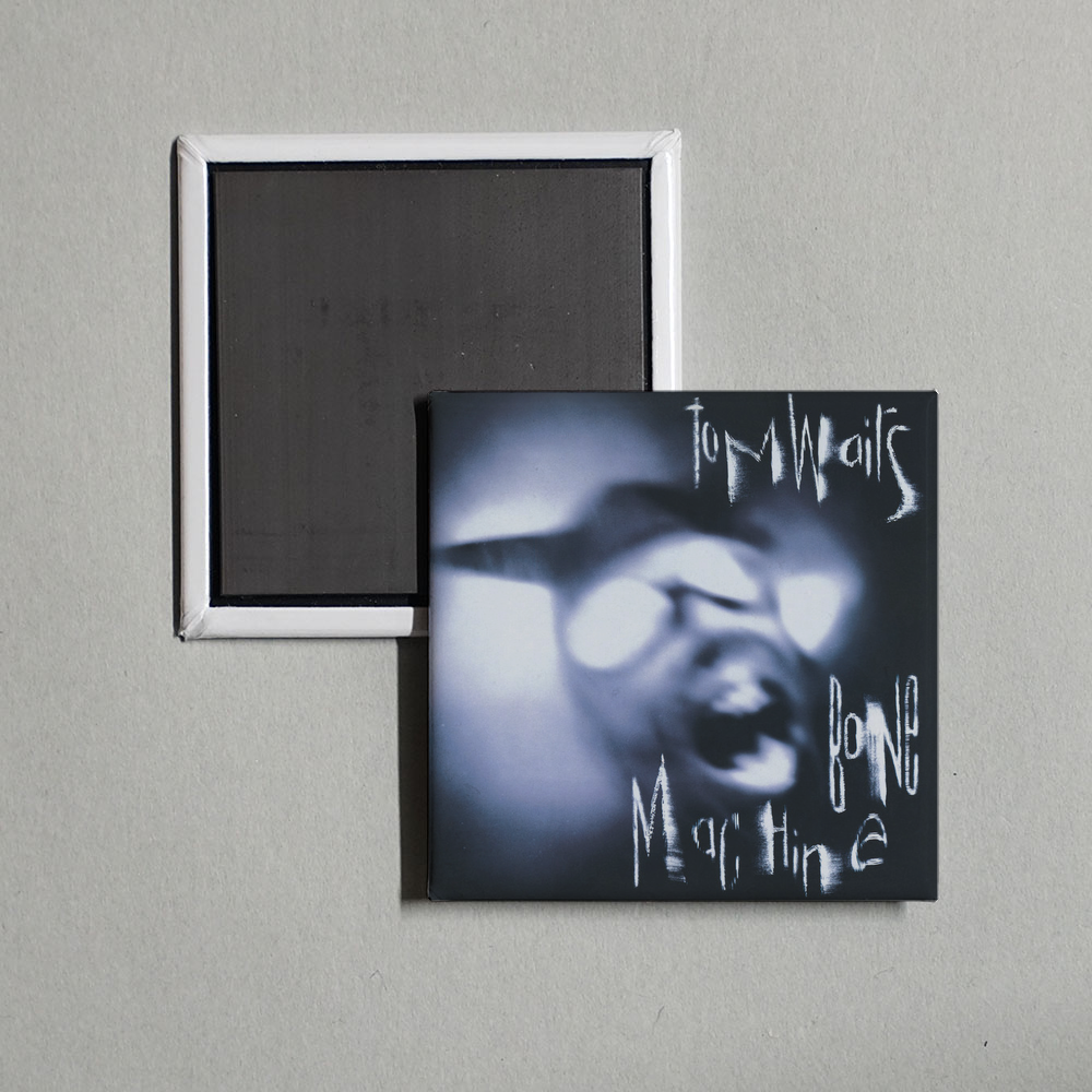 Tom Waits - Bone Machine (2023 Remaster) Album Cover Fridge Magnet