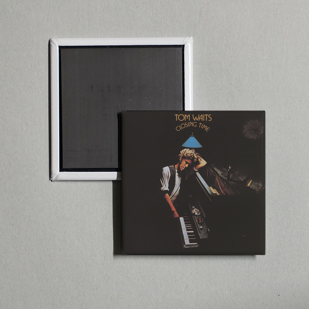 Tom Waits - Closing Time (Remastered) Album Cover Fridge Magnet