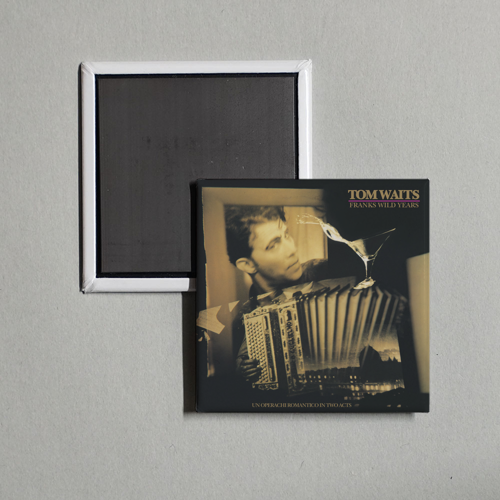 Tom Waits - Frank’s Wild Years (2023 Remaster) Album Cover Fridge Magnet