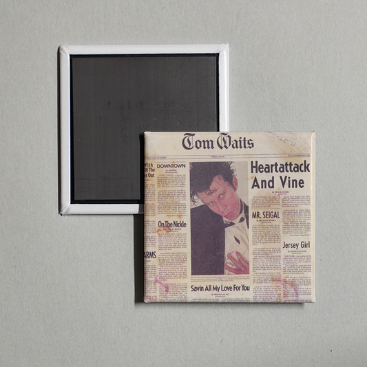 Tom Waits - Heartattack And Vine (Remastered) Album Cover Fridge Magnet