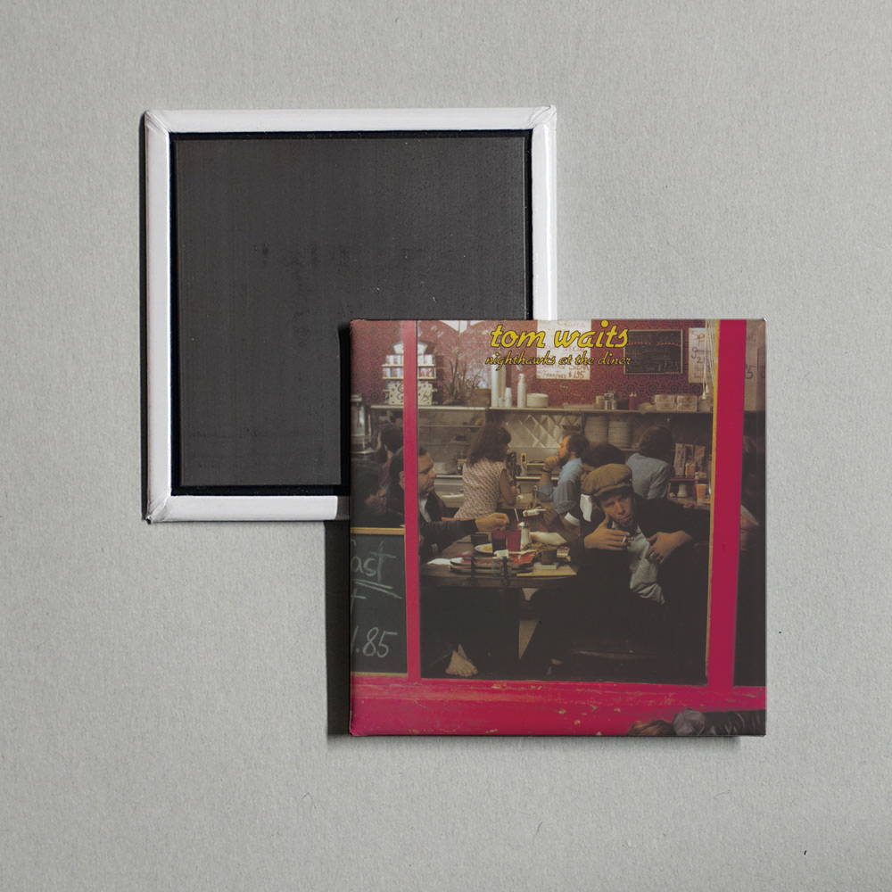 Tom Waits - Nighthawks At The Diner (Remastered) Album Cover Fridge Magnet