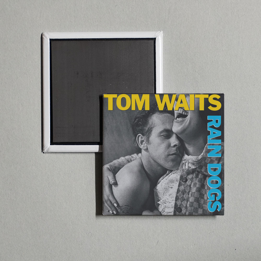Tom Waits - Rain Dogs (2023 Remaster) Album Cover Fridge Magnet