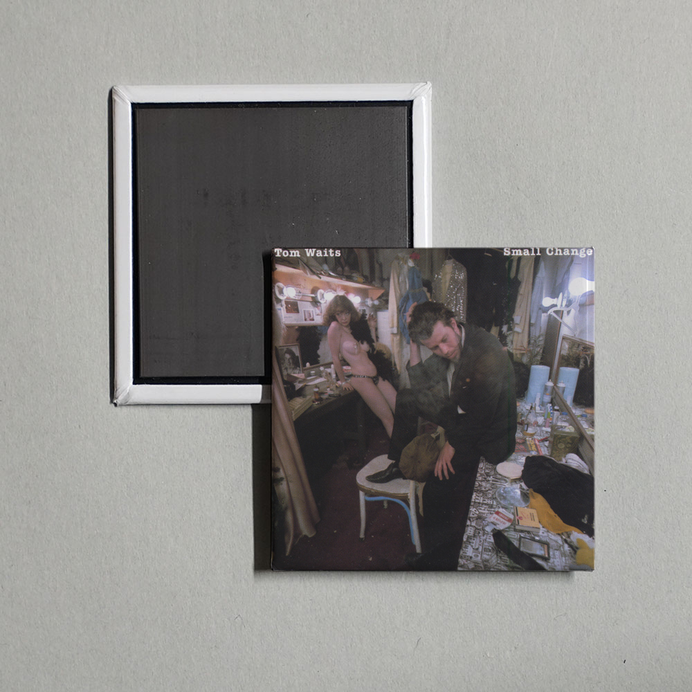 Tom Waits - Small Change (Remastered) Album Cover Fridge Magnet