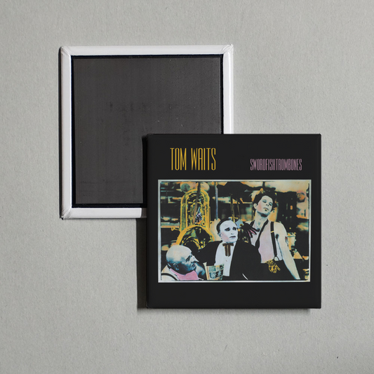 Tom Waits - Swordfishtrombones (2023 Remaster) Album Cover Fridge Magnet