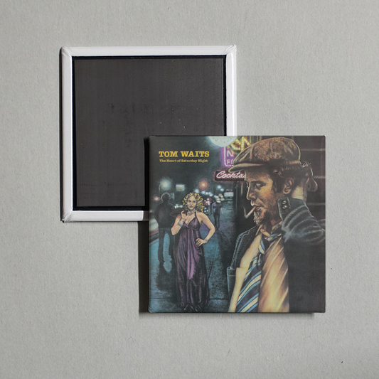 Tom Waits - The Heart Of Saturday Night (Remastered) Album Cover Fridge Magnet