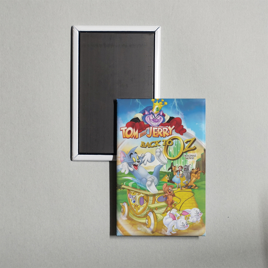 Tom and Jerry Back to Oz Mini Movie Fridge Magnet
