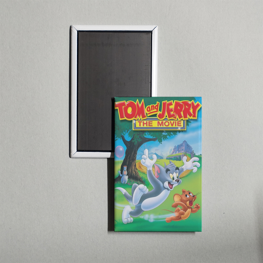 Tom and Jerry The Movie Mini Movie Fridge Magnet