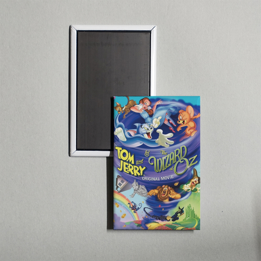 Tom and Jerry & The Wizard of Oz Mini Movie Fridge Magnet