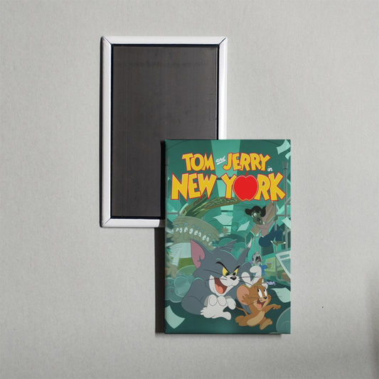Tom and Jerry in New York TV Show Fridge Magnet