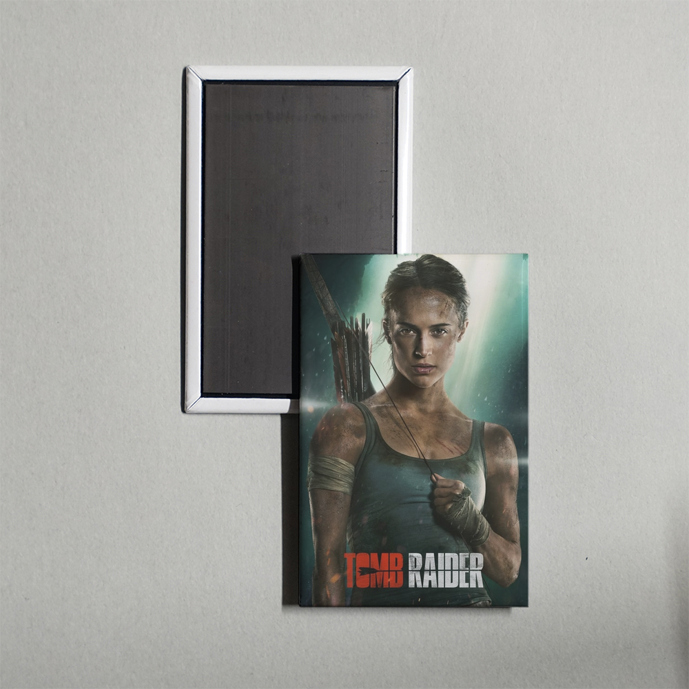 Tomb Raider Mini Movie Fridge Magnet