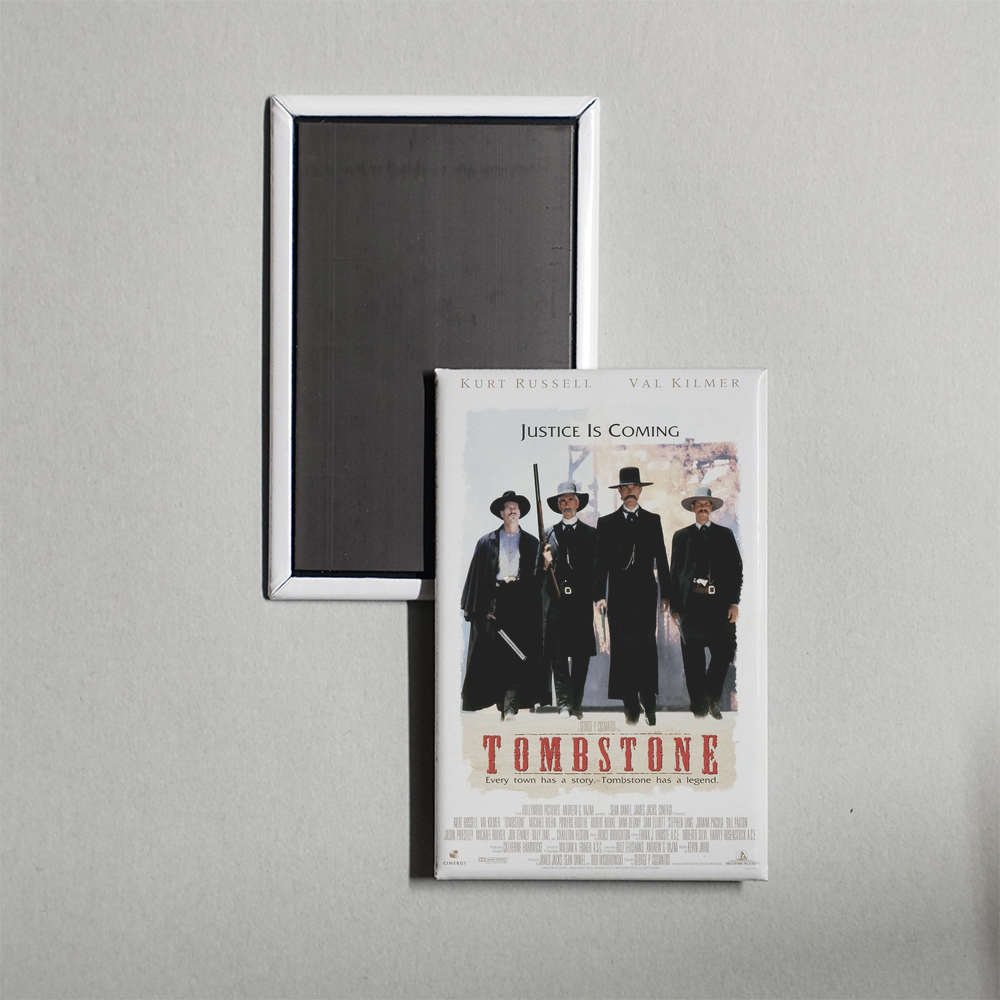 Tombstone B Mini Movie Fridge Magnet