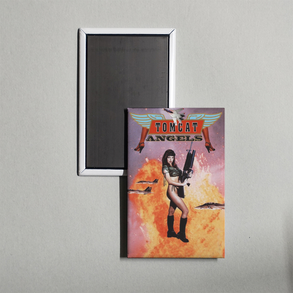 Tomcat Angels Mini Movie Fridge Magnet