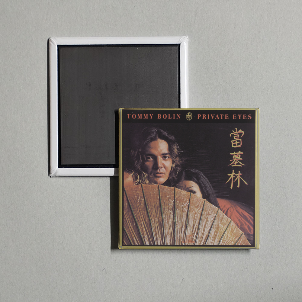 Tommy Bolin - Private Eyes Album Cover Fridge Magnet
