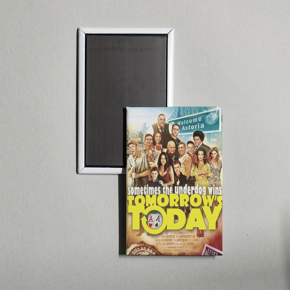 Tomorrow's Today Mini Movie Fridge Magnet