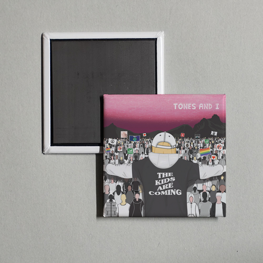 Tones And I - The Kids Are Coming Album Cover Fridge Magnet