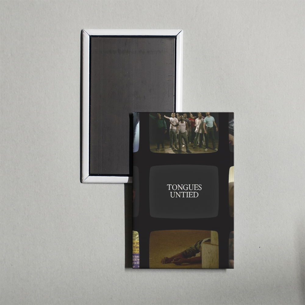 Tongues Untied Mini Movie Fridge Magnet
