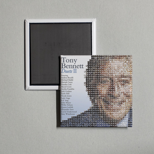 Tony Bennett - Duets II Album Cover Fridge Magnet