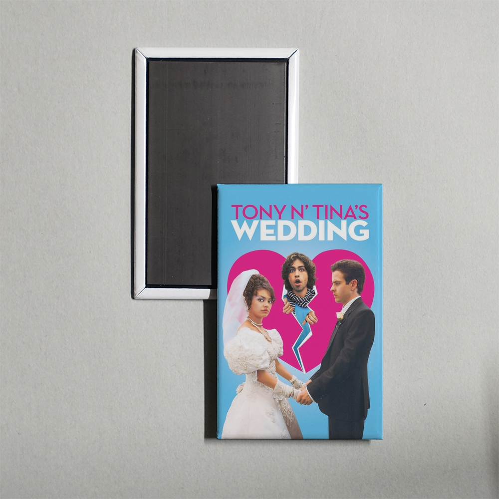 Tony n' Tina's Wedding Mini Movie Fridge Magnet