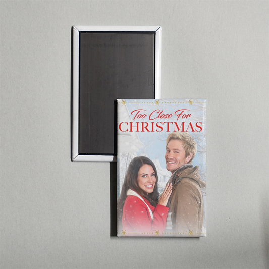 Too Close for Christmas Mini Movie Fridge Magnet