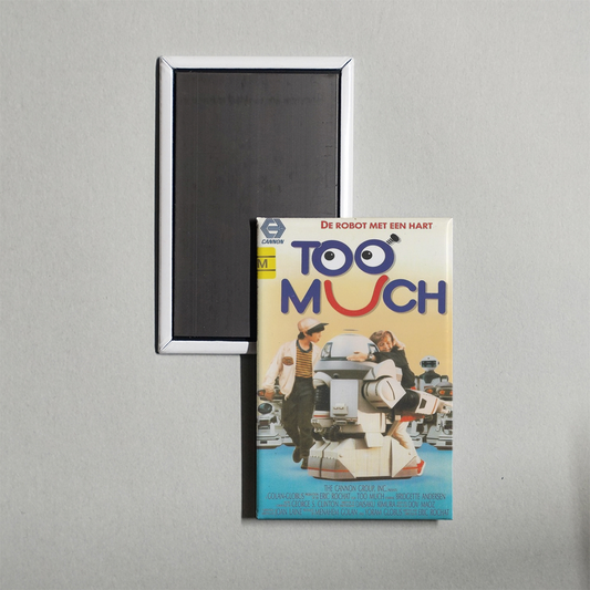 Too Much Mini Movie Fridge Magnet