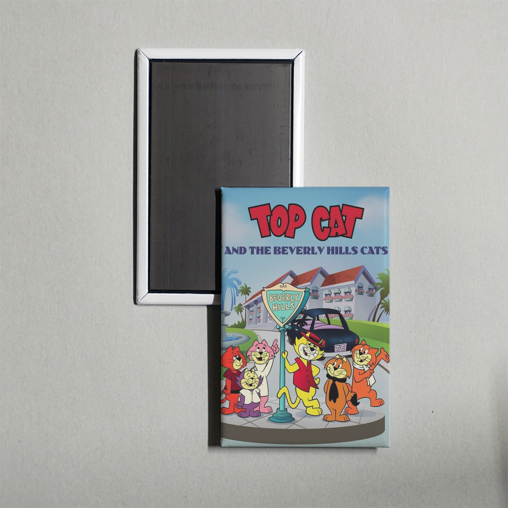 Top Cat and the Beverly Hills Cats Mini Movie Fridge Magnet