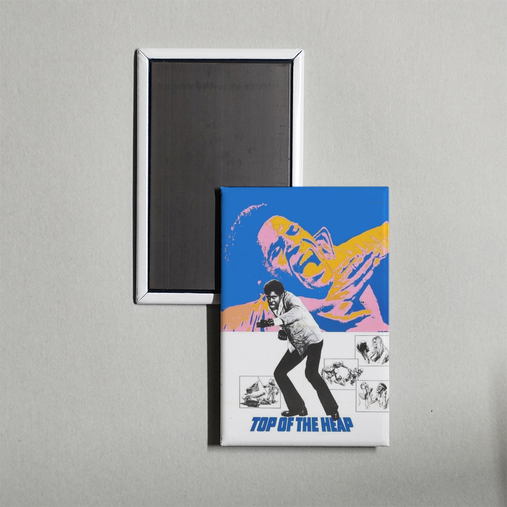 Top of the Heap Mini Movie Fridge Magnet