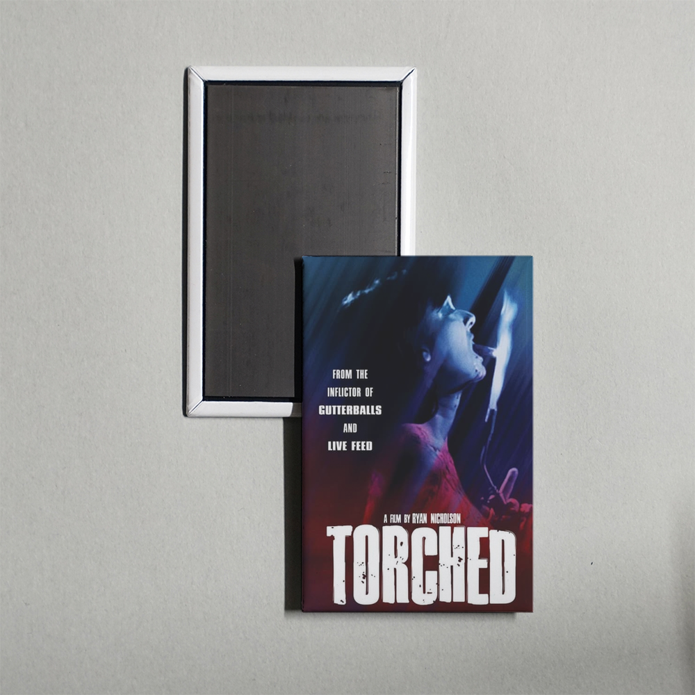 Torched Mini Movie Fridge Magnet