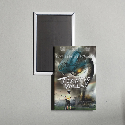 Tornado Valley Mini Movie Fridge Magnet