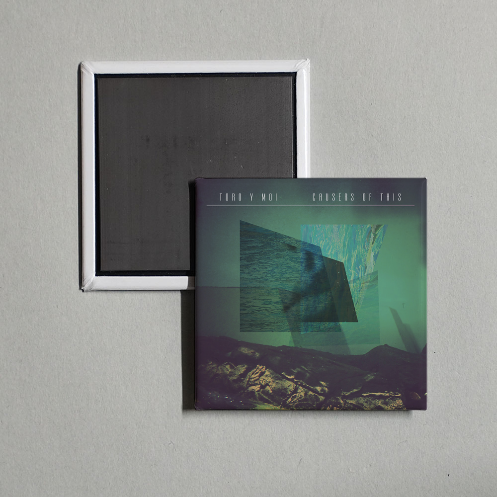 Toro y Moi - Causers Of This Album Cover Fridge Magnet