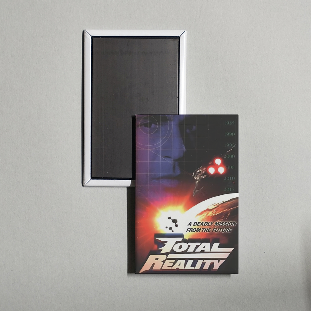 Total Reality Mini Movie Fridge Magnet