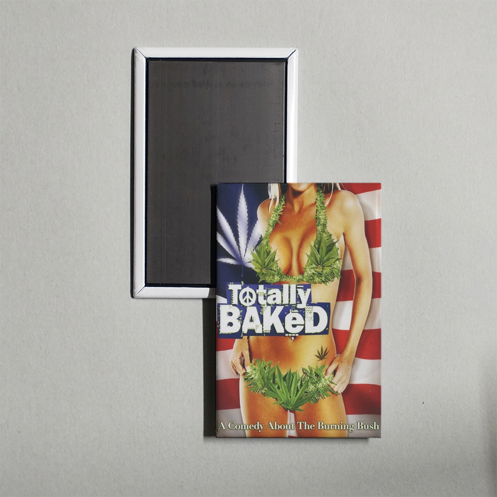 Totally Baked Mini Movie Fridge Magnet