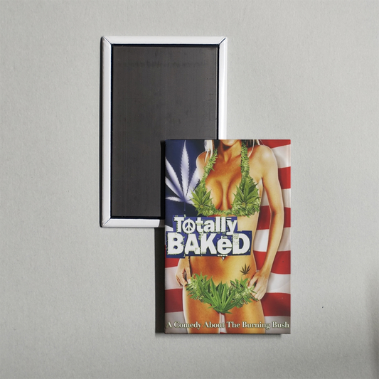 Totally Baked Mini Movie Fridge Magnet