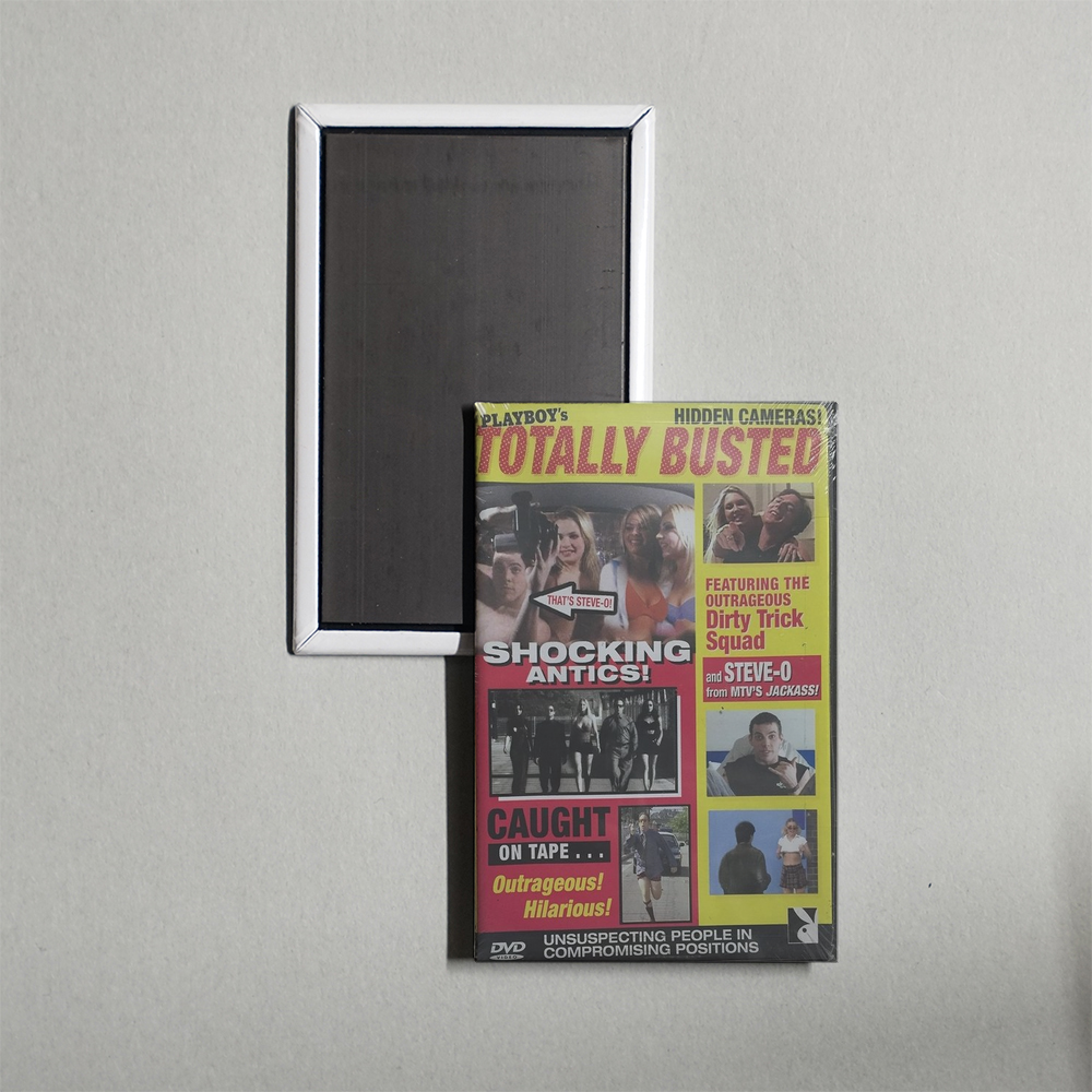 Totally Busted TV Show Fridge Magnet