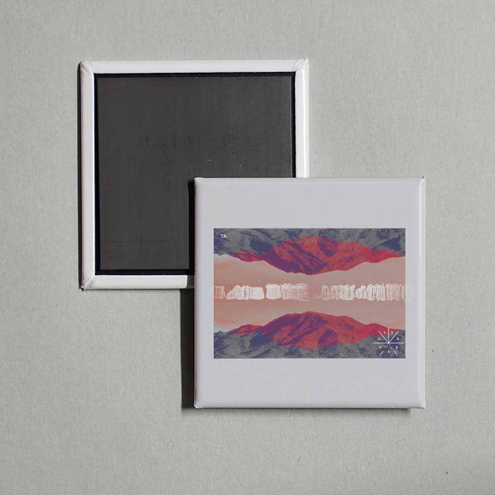 Touché Amoré - Parting the Sea Between Brightness and Me Album Cover Fridge Magnet
