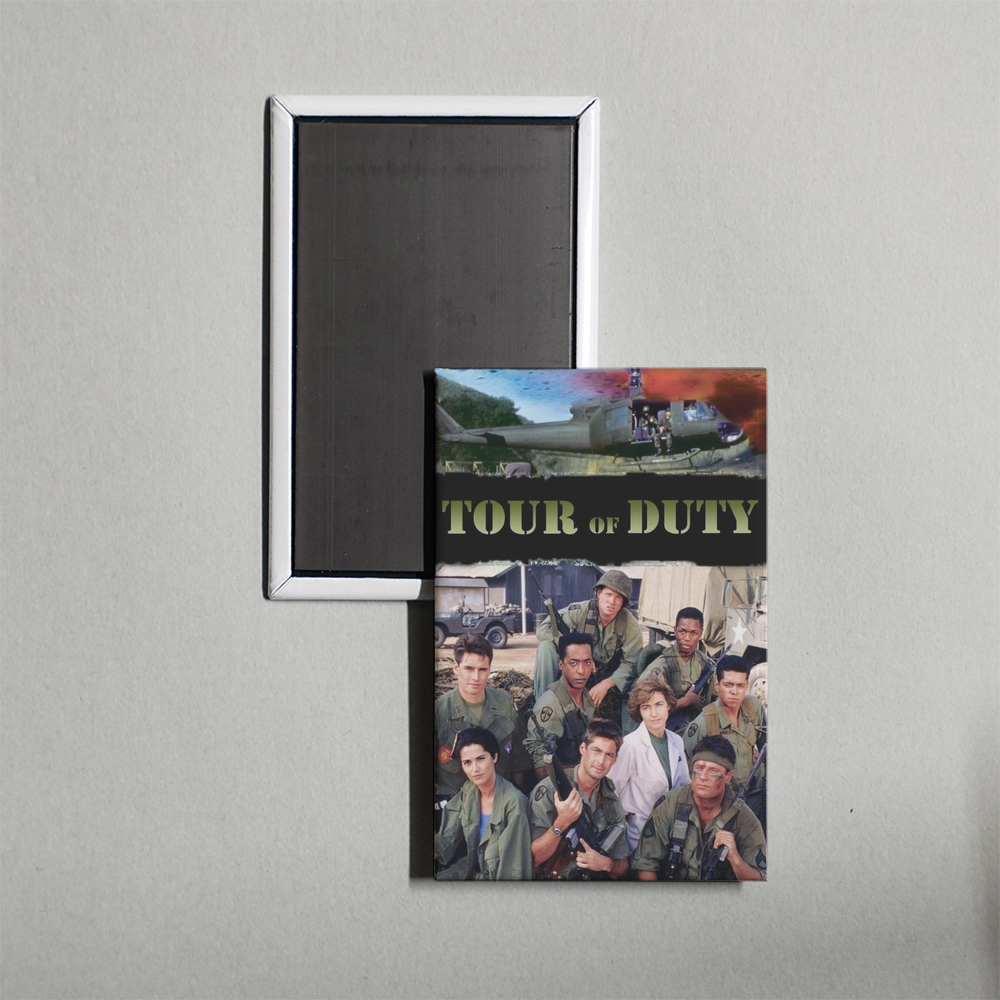 Tour of Duty TV Show Fridge Magnet