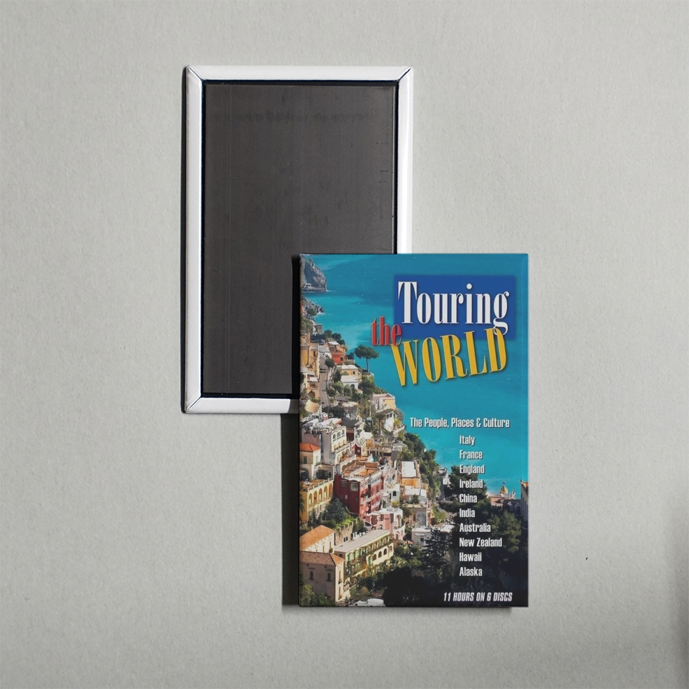 Touring the World TV Show Fridge Magnet