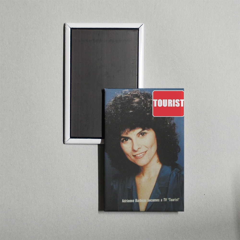 Tourist Mini Movie Fridge Magnet