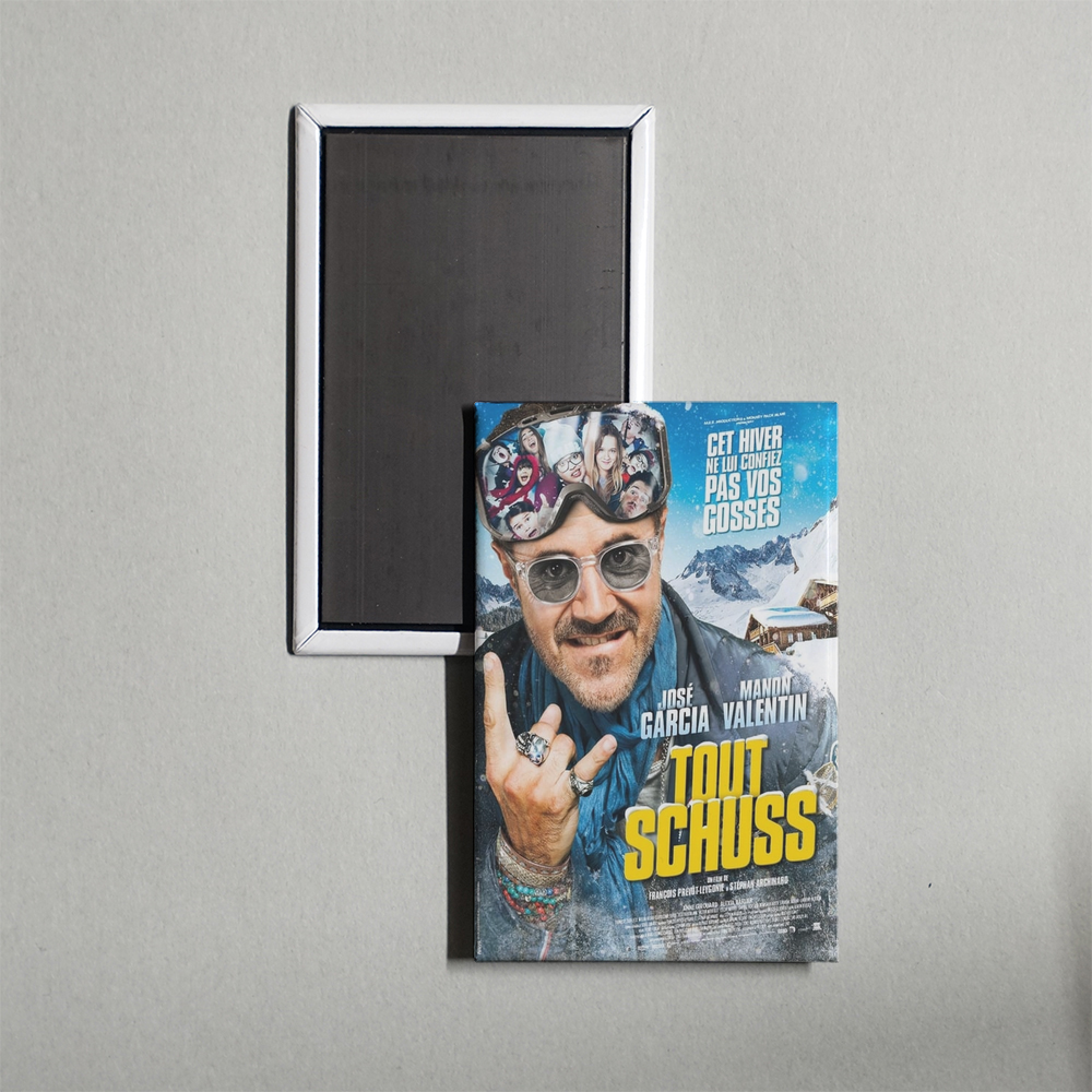 Tout schuss Mini Movie Fridge Magnet