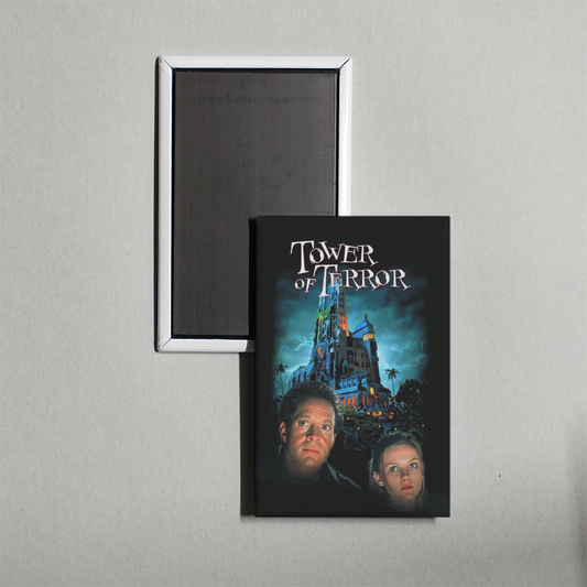 Tower of Terror Mini Movie Fridge Magnet