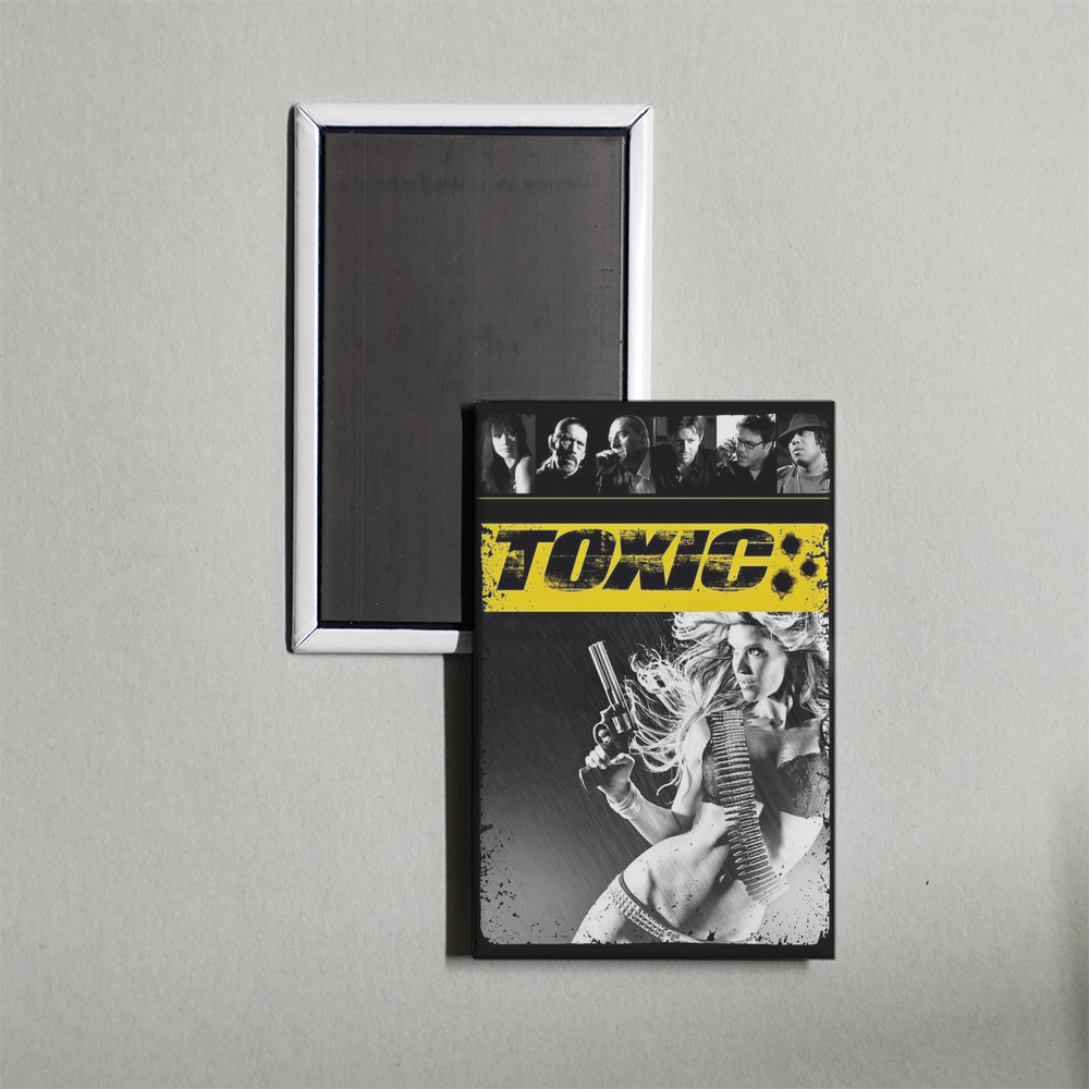 Toxic Mini Movie Fridge Magnet