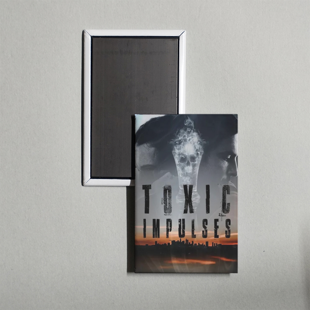 Toxic Impulses Mini Movie Fridge Magnet