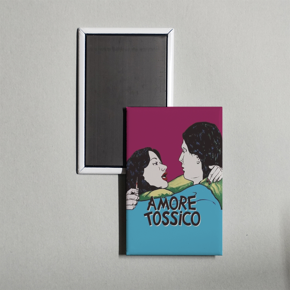 Toxic Love Mini Movie Fridge Magnet