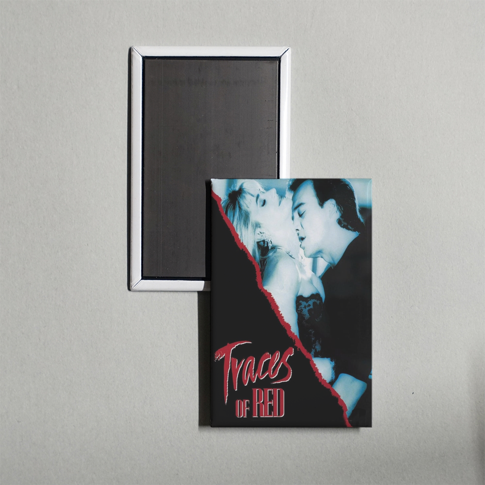 Traces of Red Mini Movie Fridge Magnet