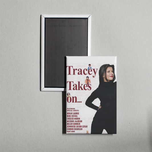Tracey Takes On... TV Show Fridge Magnet