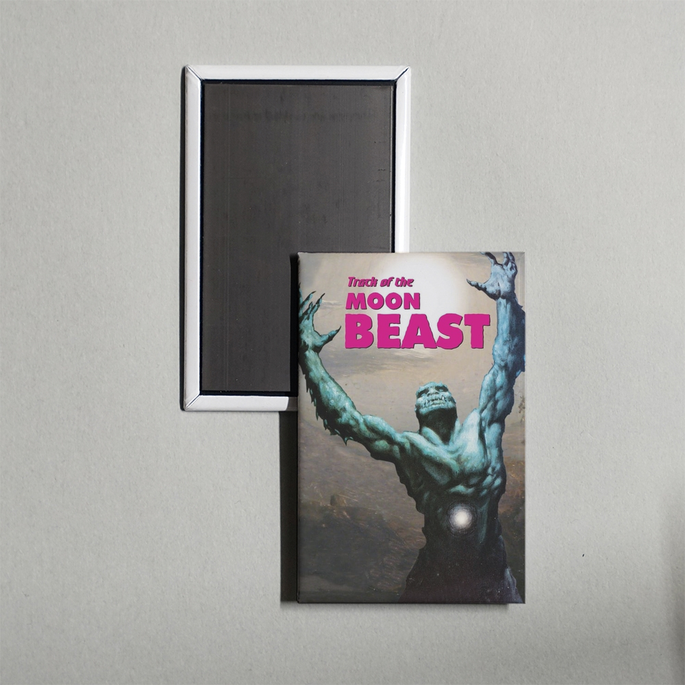Track of the Moon Beast Mini Movie Fridge Magnet