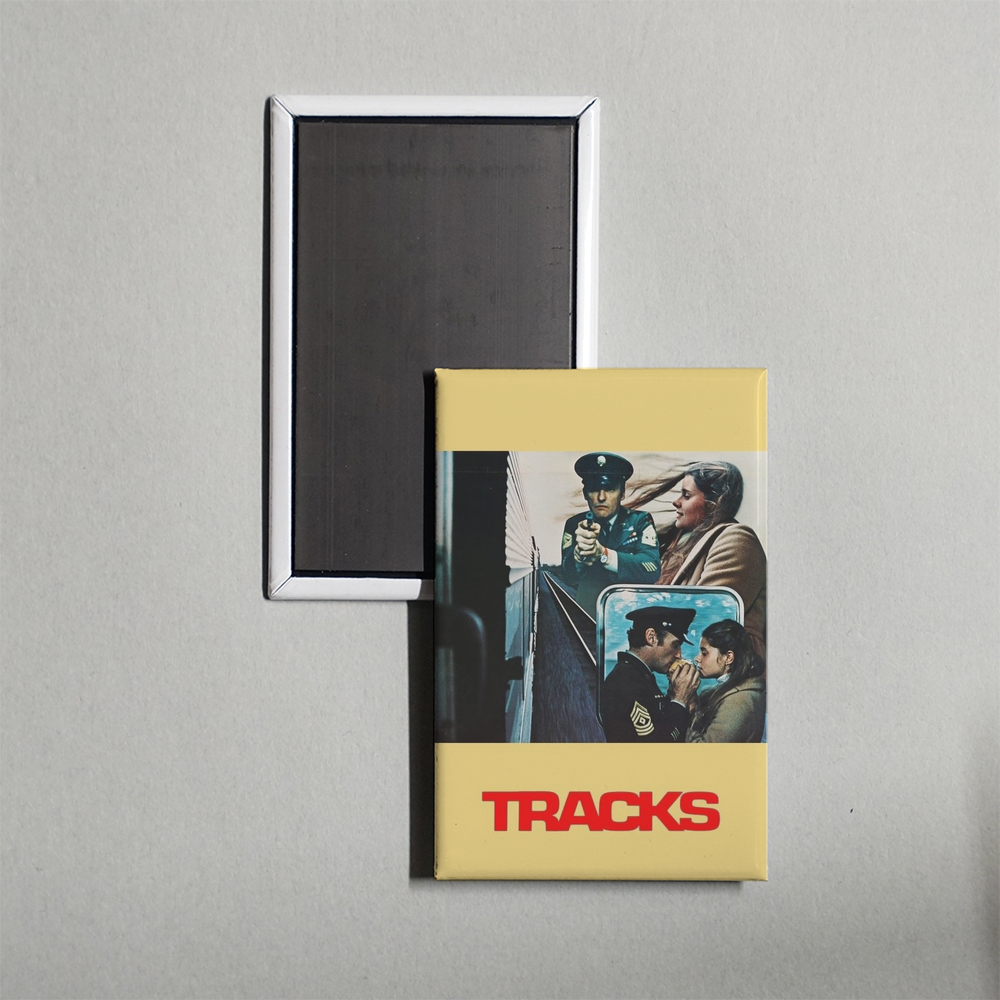 Tracks Mini Movie Fridge Magnet