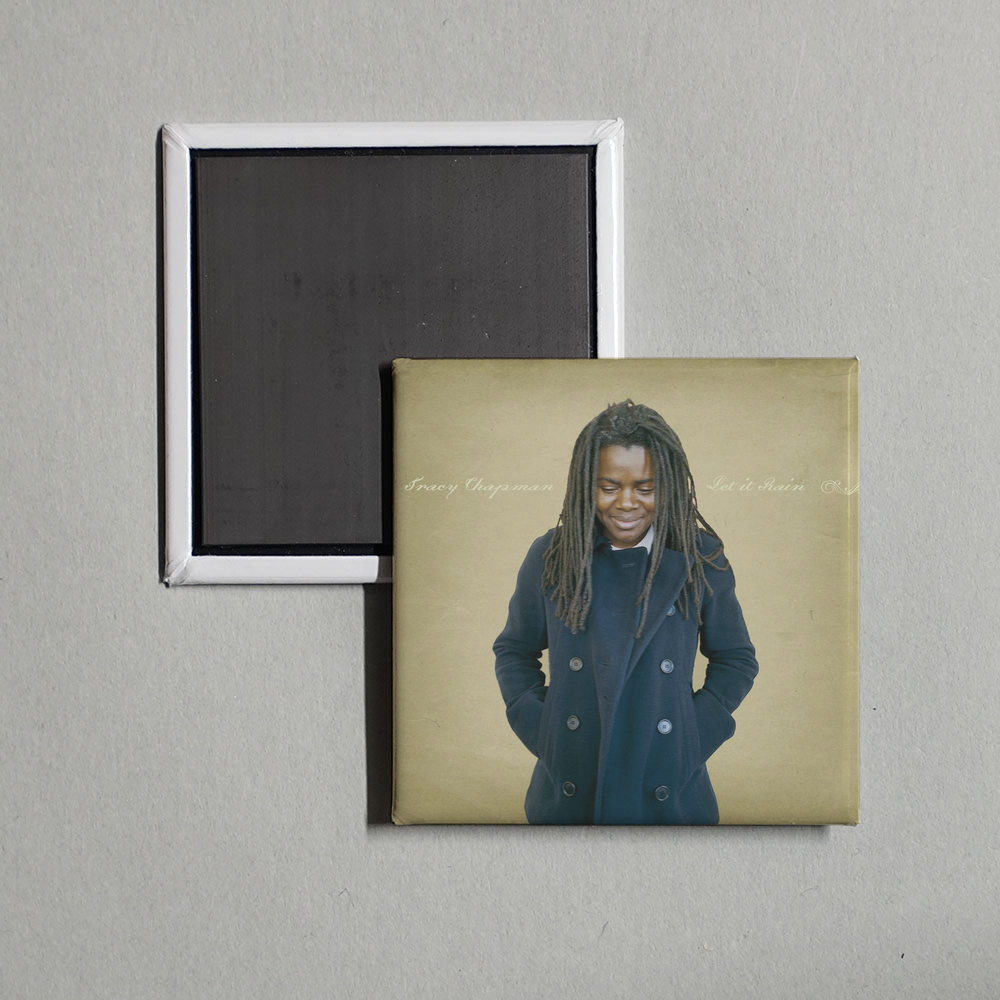 Tracy Chapman - Let It Rain Album Cover Fridge Magnet