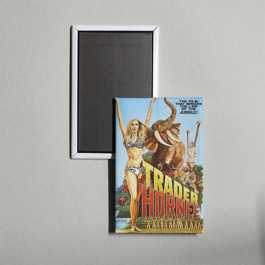 Trader Hornee Mini Movie Fridge Magnet