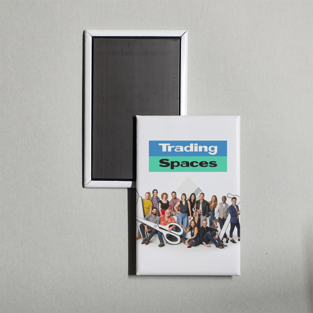 Trading Spaces TV Show Fridge Magnet
